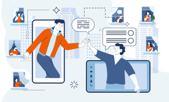 case app communication with neighbors